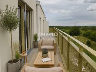 Neubau-Erstbezug mit Weitblick: 66 m² Wohnfläche, 26 m² Balkon & nachhaltiger Wohnkomfort, 399000 €, Immobilien-Wohnungen in 1210 Floridsdorf