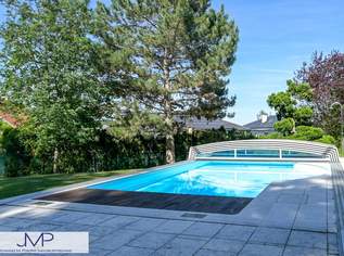 Modernes Wohnen am Lainzer Tiergarten – Geräumige Neubau-Villa mit Pool und Lift!, 3928000 €, Immobilien-Häuser in 1130 Hietzing