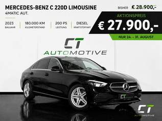 C 220d 4Matic Aut. Limousine *1 Hand*Mwst. Ausw.*, 27900 €, Auto & Fahrrad-Autos in 6700 Stadt Bludenz
