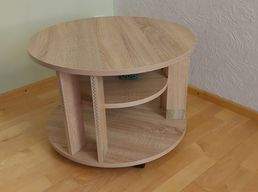 RUNDER COUCHTISCH, 80 €, Marktplatz-Sammlungen & Haushaltsauflösungen in 1110 Simmering