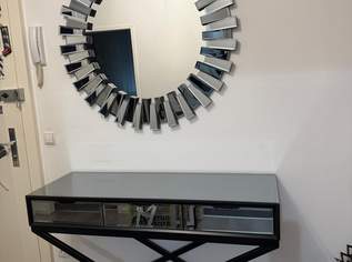 Verspiegelte Designer Konsole + Spiegel, 300 €, Haus, Bau, Garten-Möbel & Sanitär in 1100 Favoriten