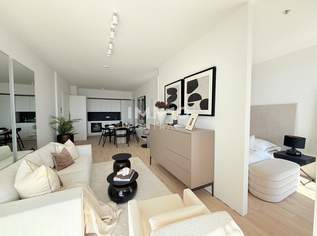 Skyline Living in DC2 Tower – South-Facing 1-Bedroom with Private Loggia DC2, 2000 €, Immobilien-Wohnungen in 1220 Donaustadt