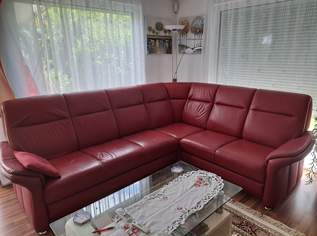 Echtleder rote Wohnlandschaft, 450 €, Haus, Bau, Garten-Möbel & Sanitär in 1130 Hietzing Echtleder rote Wohnlandschaft, 450 €, Haus, Bau, Garten-Möbel & Sanitär in 1130 Hietzing