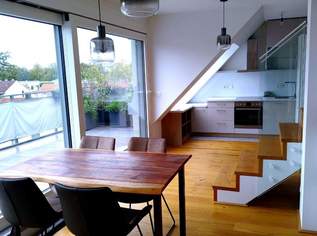 TOP - Neuwertige Dachgeschosswohnung in 1210 Wien – ca. 70 m², 3-Zimmer, ca. 23m² Terrasse und Garagenstellplatz - absolute Ruhelage, 498000 €, Immobilien-Wohnungen in 1210 Floridsdorf