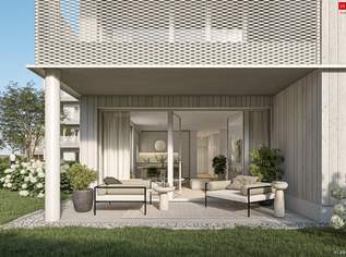 Gartenwohnung in Gunskirchen: GRÜNES Wohnen dank modernster Technologie, 392100 €, Immobilien-Wohnungen in 4623 Gunskirchen