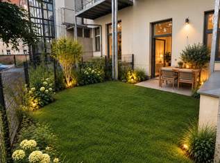 Altbau-Gartenwohnung mit herausragender Raumhöhe und Galeriebereich | ERSTBEZUG nach Sanierung, 360000 €, Immobilien-Wohnungen in 1200 Brigittenau