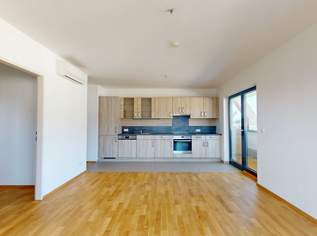 Modernes Wohnen - Weitblick im DG mit Loggia nahe Millennium City, 334000 €, Immobilien-Wohnungen in 1200 Brigittenau