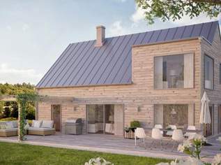 Schwedenhaus von Rörvikshus original aus Schweden hier mit Bauplatz nahe Klosterneuburg und Wien, 340000 €, Immobilien-Häuser in 3426 Muckendorf an der Donau