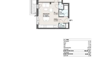 BEZUGSFERTIG I Nähe Mühlwasser I Klimaaktiv-zertifiziert I Tiefgarage I Wärmepumpe I Fußbodenheizung & Kühlung I PV-Anlage, 305760 €, Immobilien-Wohnungen in 1220 Donaustadt