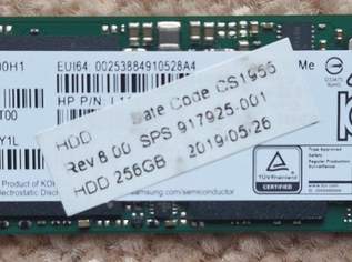 256GB NVMe SSD 2280 von Samsung, 28 €, Marktplatz-Computer, Handys & Software in 3100 St. Pölten 256GB NVMe SSD 2280 von Samsung, 28 €, Marktplatz-Computer, Handys & Software in 3100 St. Pölten