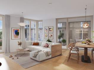 3 ZIMMER | 2 BALKONE | ABSTELLRAUM |URBAN | DAHEIM | BAUFELD 13, 656000 €, Immobilien-Wohnungen in 1030 Landstraße