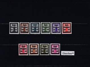 Briefmarken Deutschland Lokalausgaben mit Aufdruck Postfrisch 30 Euro pro Satz