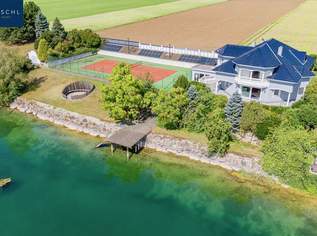 Private Seevilla mit Tennis & Wellness auf 6,2ha – Refugium bei Ybbs an der Donau, 1599000 €, Immobilien-Häuser in 3376 St. Martin am Ybbsfelde