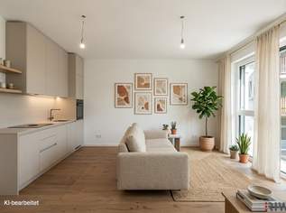 RAUMWUNDER | Erstbezug nach Errichtung | südseitige 2-Zimmerwohnung mit Balkon in ruhigen Innenhof | optionale Tiefgaragenplätze, 288000 €, Immobilien-Wohnungen in 1230 Liesing