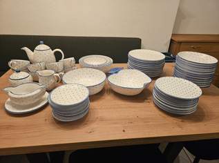 Gmundner Keramik blaue Punkte, 495 €, Haus, Bau, Garten-Geschirr & Deko in 7041 Wulkaprodersdorf