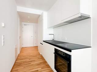Nähe U1 Station Kaisermühlen - Singlewohnung mit optisch abgetrenntem Schlafbereich - Neubau, 928.29 €, Immobilien-Wohnungen in 1220 Donaustadt
