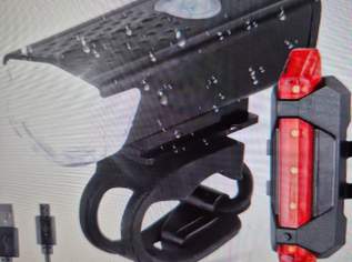 MTB Fahrradlicht USB LED Wiederaufladbar, 3 €, Marktplatz-Sportgeräte & Zubehör in 1220 Donaustadt