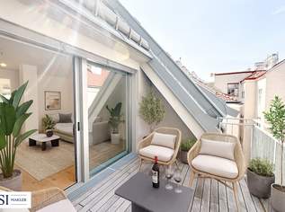 Eleganz & Komfort – moderne Dachgeschosswohnung mit Balkon & Premium-Design, 450000 €, Immobilien-Wohnungen in 1160 Ottakring