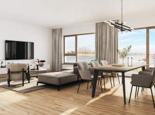 JETZT Preise sichern! Helle 3-Zimmer-Gartenwohnung mit 75 m² Eigengarten, 559000 €, Immobilien-Wohnungen in 7111 Parndorf