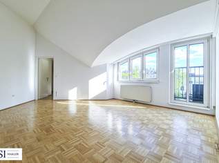 Lichtdurchflutete Dachwohnung mit weitläufigem Grünblick!, 499000 €, Immobilien-Wohnungen in 1190 Döbling