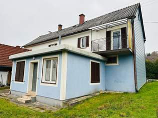 Sanierungsbedürftiges Wohnhaus in schöner ländlicher Lage mit großem Grundstück, 125000 €, Immobilien-Häuser in 8294 Unterrohr