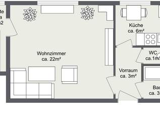 "Klein aber MEIN!", 185000 €, Immobilien-Wohnungen in 1140 Penzing