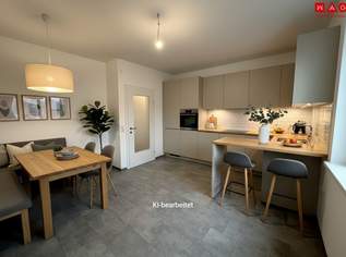 ERSTBEZUG: Großzügige 2 Raumwohnung mit Balkon - top saniert mit Traumbadezimmer, tolle ÖFFI Anbindung, provisionsfrei und sofort beziehbar, 310000 €, Immobilien-Wohnungen in Oberösterreich