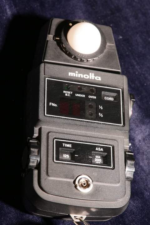 Belichtungsmesser Minolta Flashmeter II