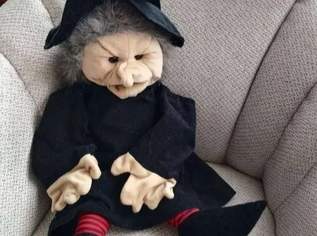 Folktails / Folkmanies GROßE Therapiepuppe/ Handpuppe Hexe ca65cm Neupreis 109€  FIXPREIS 30€ / NUR SELBSTABHOLUNG,23 Bez.KEIN Versand ! ! !, 30 €, Kindersachen-Spielzeug in 1230 Liesing