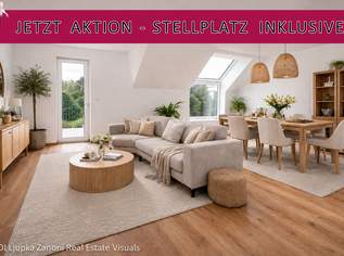 Attraktive 3-Zimmer-Neubauwohnung mit Balkon im 1. Dachgeschoss – jetzt Aktion: Stellplatz inklusive, 395000 €, Immobilien-Wohnungen in 1110 Simmering