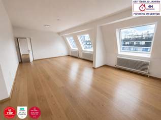 Lichtdurchflutetes Wohnen im Dachgeschoss auf 155m2! 5 Zimmer, Garage mit E-Ladestation und Top Anbindung!, 590000 €, Immobilien-Wohnungen in 1100 Favoriten