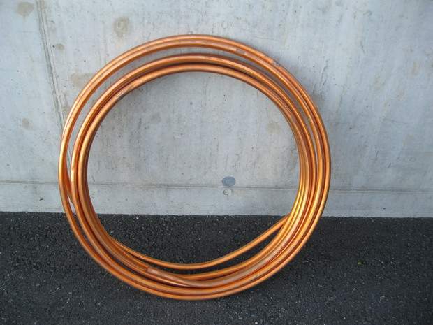 Kupferrohr 18 lfm 18x1mm für Solaranlagen Kupferrohr 18 lfm 18x1mm für Solaranlagen