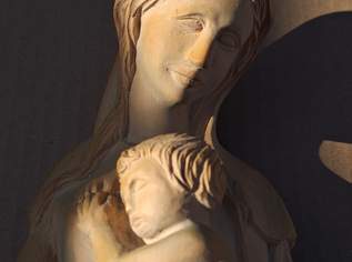 Madonna mit Kind/Holz/Handgefertigt Madonna mit Kind/Holz/Handgefertigt