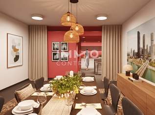 Panorama in zwei Richtungen – 3 Zimmer mit Donau- & Höhenblick - DC2, 2700.01 €, Immobilien-Wohnungen in 1220 Donaustadt