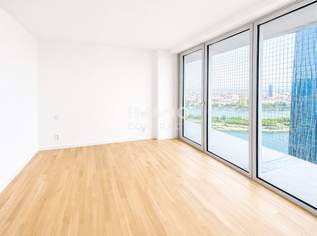 34. Etage - 3-Zimmer-Eckwohnung im DC2 Tower mit 2 Loggien, 2600 €, Immobilien-Wohnungen in 1220 Donaustadt