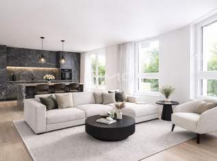 Penthouse-Feeling im Donaufeld – großzügige 4-Zimmer Wohnung mit riesiger Terrasse, 669500 €, Immobilien-Wohnungen in 1210 Floridsdorf