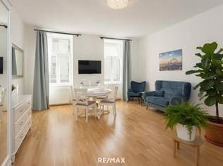 Charmante vollmöblierte 2-Zimmer Still Altbauwohnung im Herzen von 1020 Wien!, 279000 €, Immobilien-Wohnungen in 1020 Leopoldstadt