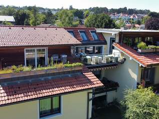 Dachgeschosswohnung in Ruhelage mit traumhaftem Grünblick, eigenem Garten und Garage, 1179000 €, Immobilien-Wohnungen in 2344 Gemeinde Maria Enzersdorf