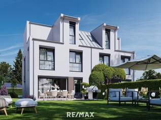 Luxuriöse Doppelhaushälfte nahe der Alten Donau, 1599900 €, Immobilien-Häuser in 1220 Donaustadt