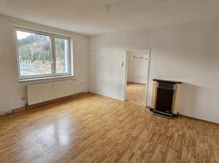 Schöne 3-Zimmer Genossenschaftswohnung - neben Fröschnitzbach und Bahnanlage - unbefristeter Mietvertrag, 432.87 €, Immobilien-Wohnungen in 8680 Mürzzuschlag