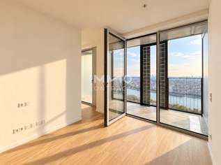 Stephansdom & Prater Blick: DC2 Tower - 33. Etage - Von Der Sonne geküsst, 1900 €, Immobilien-Wohnungen in 1220 Donaustadt Stephansdom & Prater Blick: DC2 Tower - 33. Etage - Von Der Sonne geküsst, 1900 €, Immobilien-Wohnungen in 1220 Donaustadt
