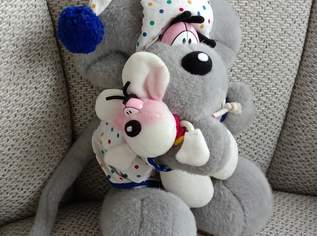 Diddl Maus mit Schlafmütze u. kleiner Diddl Maus im Arm, ca 30cm, FIXPREIS 25€ / NUR SELBSTABHOLUNG,23 Bez. KEIN Versand!, 25 €, Kindersachen-Spielzeug in 1230 Liesing