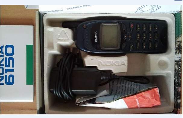 Nokia 6150 Blau + Akku + Ladegerät + Bedienungsanleitung
