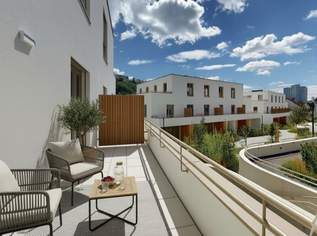Großzügige 2-Zimmer-Wohnung mit sonniger Südterrasse, 298600 €, Immobilien-Wohnungen in 3500 Am Steindl