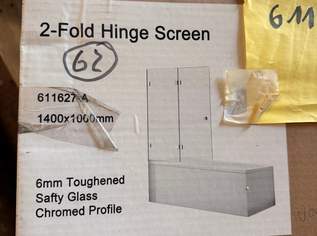 2-Fold Hinged Badewannenfaltwand 140x100 cm, 60 €, Haus, Bau, Garten-Möbel & Sanitär in 4901 Ottnang am Hausruck 2-Fold Hinged Badewannenfaltwand 140x100 cm, 60 €, Haus, Bau, Garten-Möbel & Sanitär in 4901 Ottnang am Hausruck