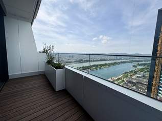 44. Stock: Welness, Gym, Pool und den schönsten Ausblick mit Sonnenuntergang auf Kahlenberg, 2100 €, Immobilien-Wohnungen in 1220 Donaustadt 44. Stock: Welness, Gym, Pool und den schönsten Ausblick mit Sonnenuntergang auf Kahlenberg, 2100 €, Immobilien-Wohnungen in 1220 Donaustadt