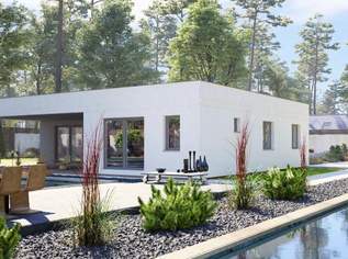 Neubau-Bungalow mit Pool, 439000 €, Immobilien-Häuser in 7302 Nikitsch