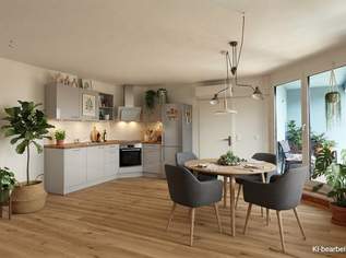 Tolle Raumaufteilung und keine Schrägen: 4 Zimmer DG-Wohnung mit Terrasse, 498000 €, Immobilien-Wohnungen in 1200 Brigittenau