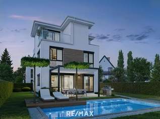Luxuriöses Einfamilienhaus mit Homelift nahe der Alten Donau – auf Eigengrund!, 2545900 €, Immobilien-Häuser in 1210 Floridsdorf