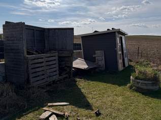 Holz und Gartenhütte